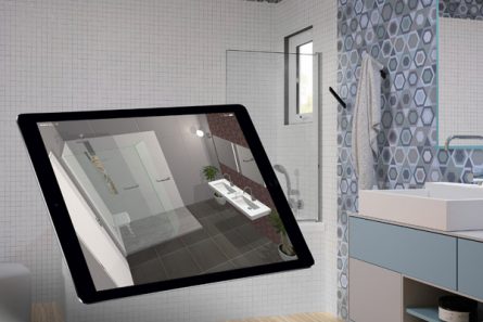 3D Visualisatie Inloopdouche
