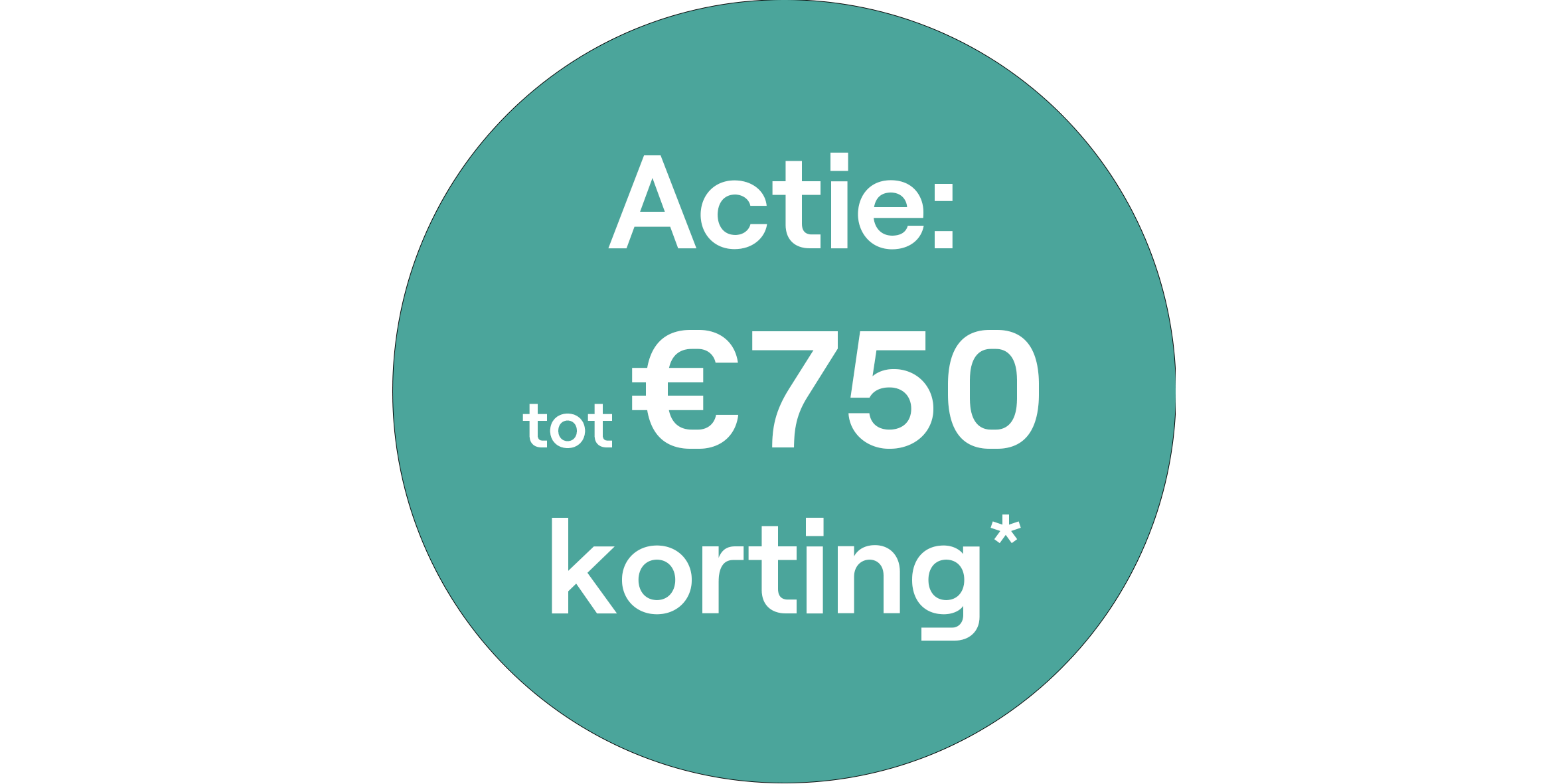750 Euro Korting Breed