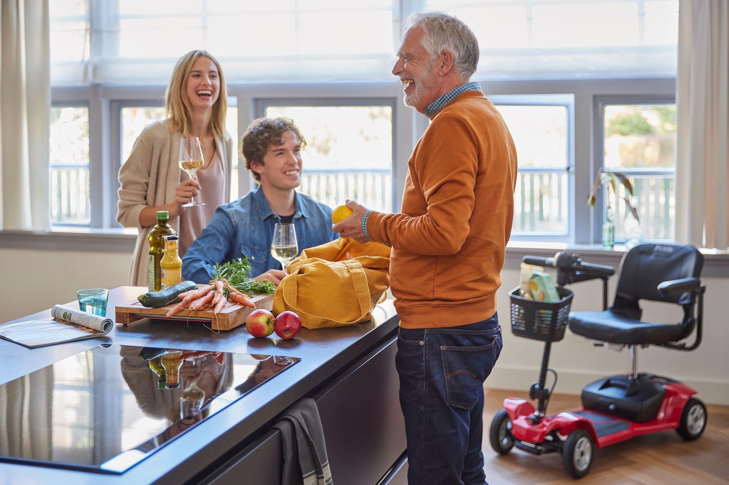 Actie Opvouwbare Scootmobiel Cadeau