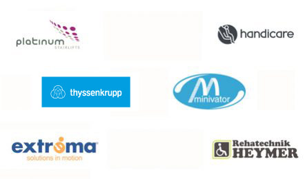 Traplift Fabrikanten Logos